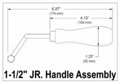 Jr. Handle Assembly - 1-1/2” Wide