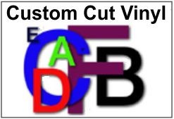 Custom Vinyl Letters Large Vinyl Letters Large Vinyl Numbers Giant