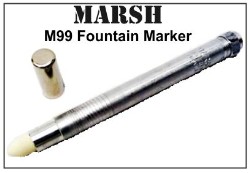 Vintage MARSH M-3 Refillable Felt-tip Marker/penfelt-tipped Marker