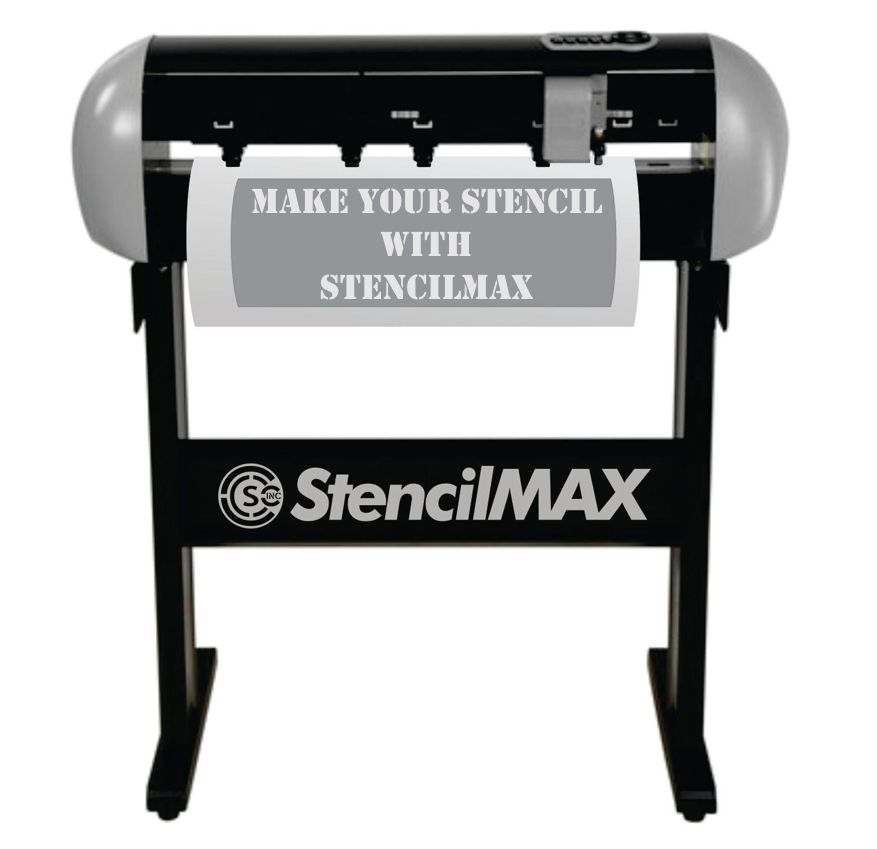 Super Size Stencil Machine for up to 10 Characters